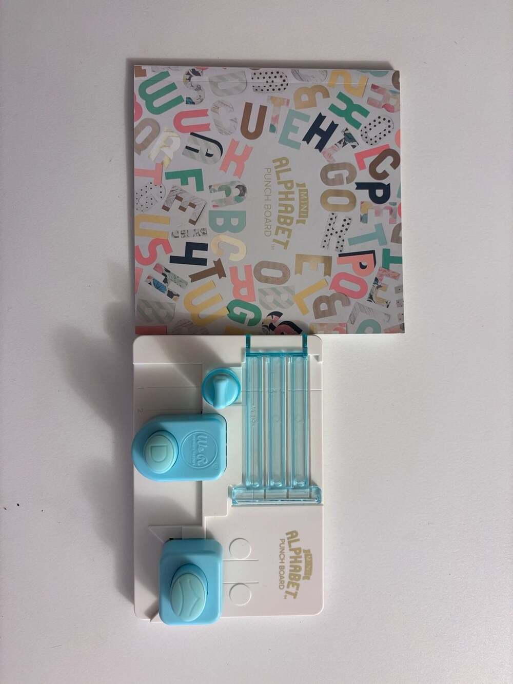 We R Memory Keepers Mini Alphabet Punch Board